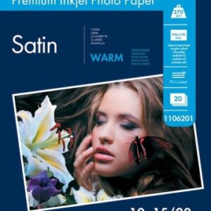 Lomond Premium Photo Paper Satin 270 g/m2 10x15, 20 sheets, Warm