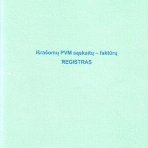 Išrašomų PVM sąskaitų faktūrų registras, A4 (48)  0720-061