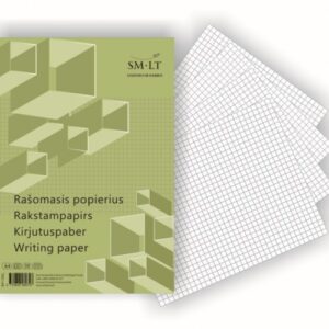 Writing paper SMLT, A4, Squared (100)  0703-002