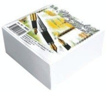 Notes SMLT, 9x9 cm, white, glued (500l)  0716-019