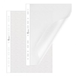 PUNCHED POCKET Cristal Clear A4 40 micr., 100 pcs