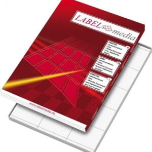 Ddhesive labels LabelMedia, A4, White, 99.1x38.1 mm, (14) (100)  0707-754