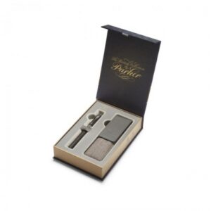 Set Parker INGENUITY L Black RUB: 5th Pen + pencilcase  1606-108