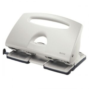 Punch hole Leitz 5132, gray, up to 40 sheets 4 holes, metal 1101-113