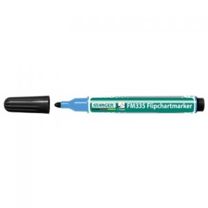 STANGER flipchart MARKER 335, 1-3 mm, black, Box 10 pcs. 713000