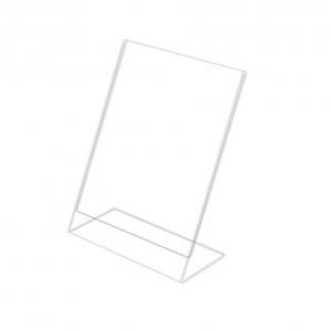 Holder for information L-shaped, HC-PS 220 x 165 mm