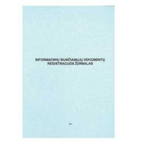 Informacinių siunčiamųjų dokumentų registravomo žurnalas, A4 (48)  0720-007