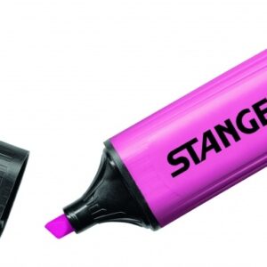 STANGER highlighter, 1-5 mm, pink, Box 10 pcs. ž180004000