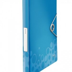 Folder-case with rubber Leitz WOW, A4 / 30 mm, plastic, blue 0816-119