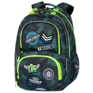 Backpack CoolPack Spiner Termic Badges Boys Green