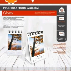 Lomond Inkjet Desk Calendar Glossy A6 10x15 cm 12+1