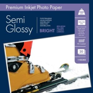 Lomond Premium Photo Paper Semi Glossy 260 g/m2 10x15, 20 sheets, Bright