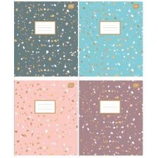Notebook A5, 48l., square TERRAZZO INTERDRUK