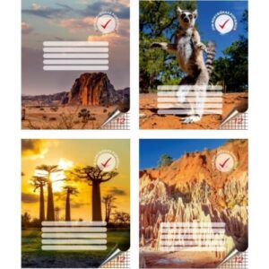 Notebook A5, 12l., square