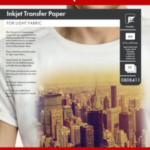 Lomond Thermotransfer Inkjet Paper A4, 10 sheets, for Light Fabrics