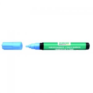 STANGER chalk MARKER, 3-5 mm, blue, Box 4 pcs. 620025