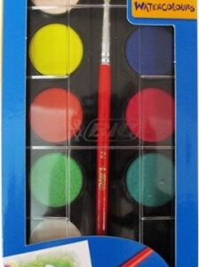 BIC Watercolor paints 12 colours 485440