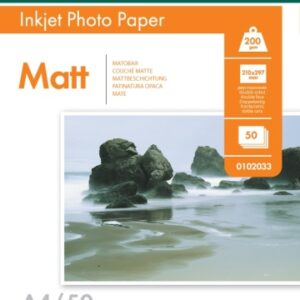 Lomond Photo Inkjet Paper Matte 200 g/m2 A4, 50 sheets, double sided