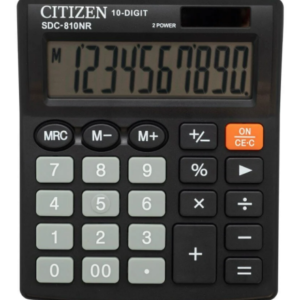 CITIZEN Desktop Calculator SDC-810NR