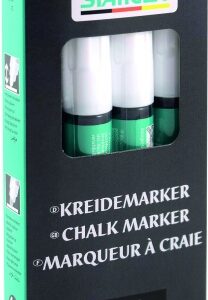 STANGER chalk MARKER 3-5 mm, white, Box 4 pcs. 620000