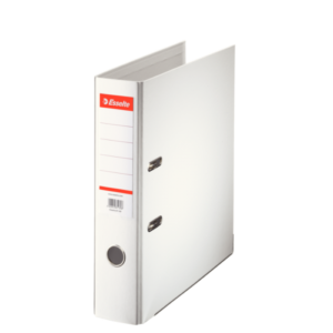 Binder Esselte, A4 / 75 mm, standard, white