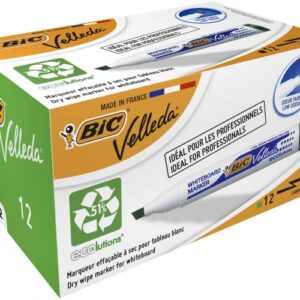 BIC whiteboard marker VELL 1751 4-6 mm, green, Box 12 pcs. 751028