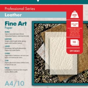 Lomond Fine Art Paper Design Leather Glossy 200 g/m2 A4, 10 sheets