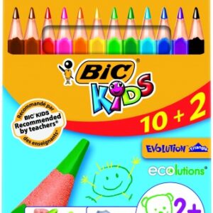 BIC Colored pencils EVOLUTION TRIANGLE 12 colours 8871462