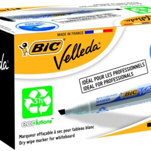 BIC whiteboard marker VELL 1751 4-6 mm, black, Box 12 pcs. 751097