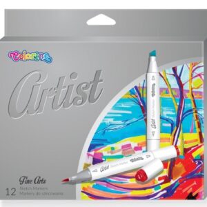 Colorino Artist Sketch Markers 12 colours