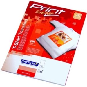 Rayfilm Iron-on inkjet film T-Shirt Transfers A4 5 sheets, for Light Fabrics