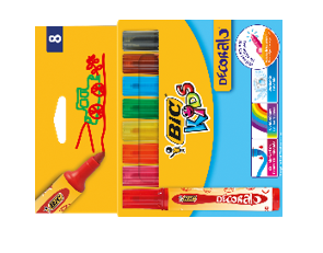 Felt pens DECORALO 8 colours