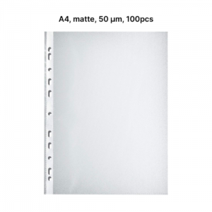 AD Class PUNCHED POCKET Orange Peel A4 50 micr., pouch 100 pcs