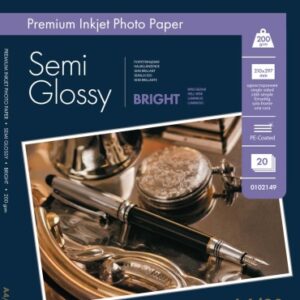 Lomond Premium Photo Paper Semi Glossy 200 g/m2 A4, 20 sheets, Bright