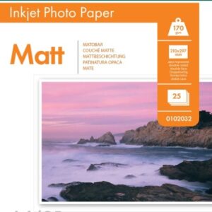 Lomond Photo Inkjet Paper Matte 170 g/m2 A4, 25 sheets, double sided
