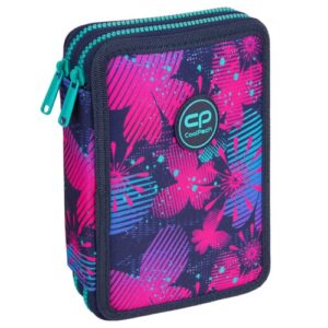 Double decker school pencil case with equipment Coolpack Jumper XL Wishes