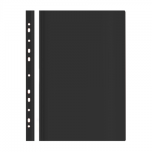 AD Class Perforated A4 Report File 100/150 black 25pcs./pack.