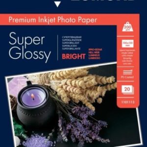 Lomond Premium Photo Paper Super Glossy 200 g/m2 10x15, 20 sheets, Bright