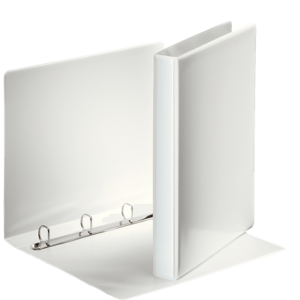 Binder Esselte Panorama, A4 / 38 mm, 4-ring ø20mm, white 0806-003
