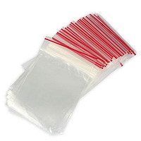 Zip lock bags 40x60mm, 100pcs.