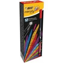 BIC Fineliners INTENSITY FINE Red BCL, Box 12 pcs. 449350