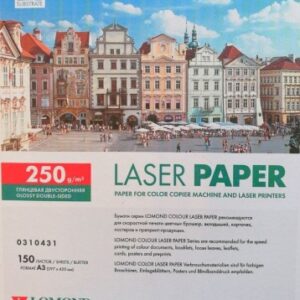 Lomond CLC Paper for laser printers Glossy 250 g/m2 A3, 150 sheets