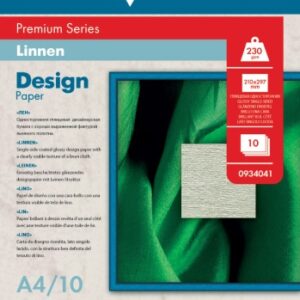 Lomond Fine Art Paper Design Premium Linen Glossy 230 g/m2 A4, 10 sheets