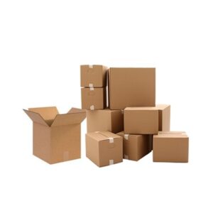Corrugated cardboard box 310x220x260 3 layers Brown