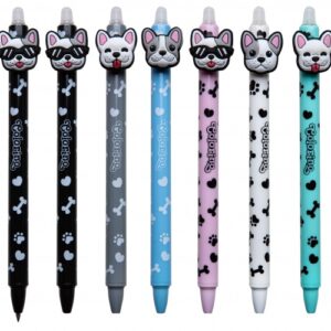 Retractable erasable pen Colorino Dogs