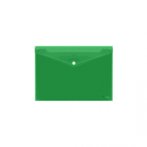 Envelope with print Forpus, A4, plastic, green, transparent 0820-006