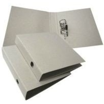 Binder SMLT, A4 / 80 mm, cardboard, ecological, gray 0803-202