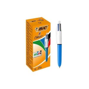 Bic Ballpoint pen Mini 4 colors, Box 12 pcs.