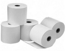 Cash Register Thermal Paper Roll Tape, W: 80mm, L: 40m, bushings 12mm, diameter 55mm, 8pcs./pack.