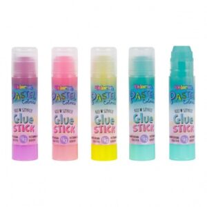 Colorino Transparent Pastel Glue stick 9g, 1 pcs.